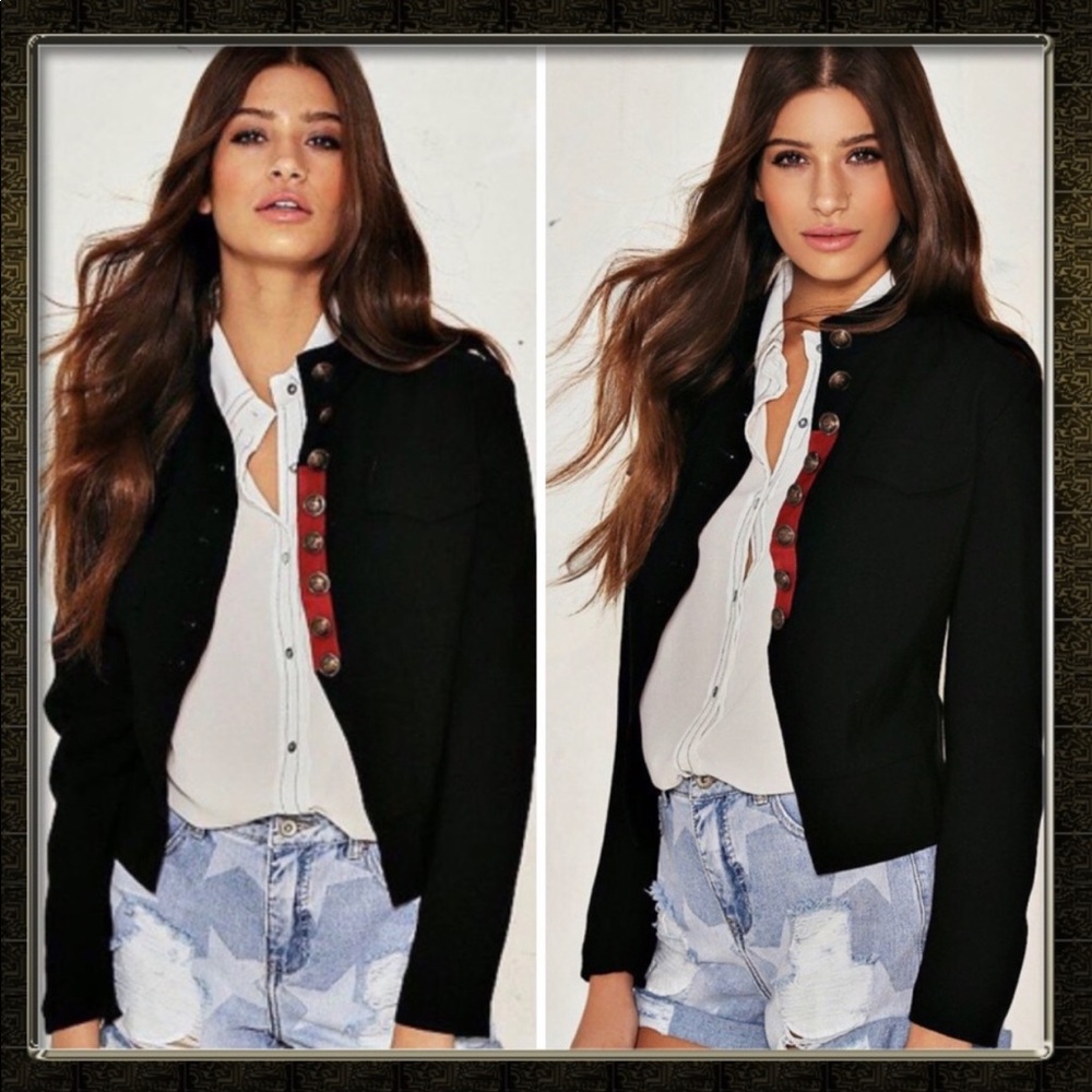Black Military Jacket